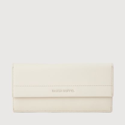 PAN 2 FOLD LONG WALLET WITH ZIP COMPARTMENT (BOX GUSSET)
